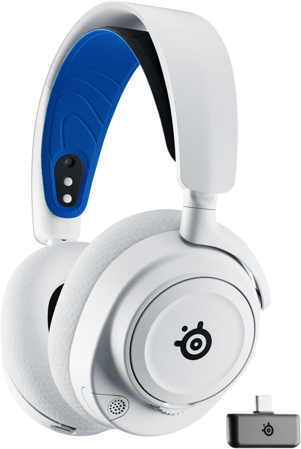 SteelSeries Arctis Nova 7 Wireless Multi-Platform Gaming Headset — Neodymium Magnetic Drivers — 2.4GHz + Mixable Bluetooth — 38Hr USB-C Battery — ClearCast Gen2 AI Mic — PC, PS5, Switch, VR, Mobile