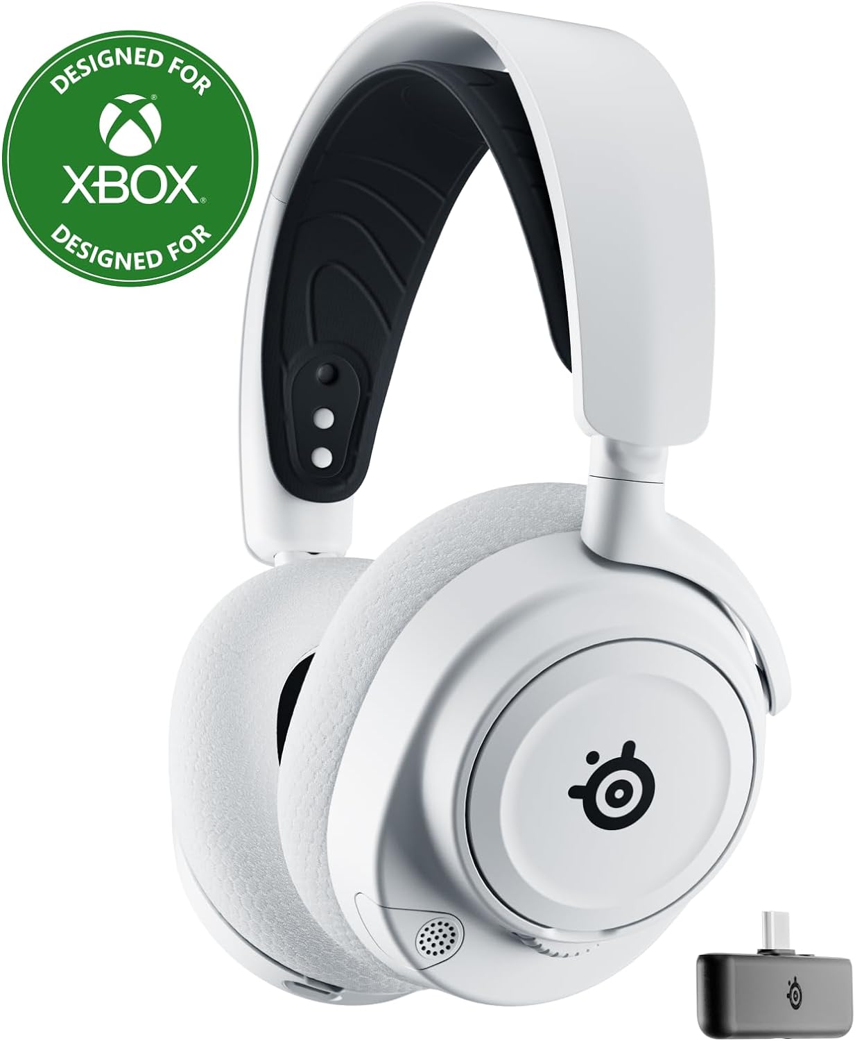 SteelSeries Arctis Nova 7 Wireless Multi-Platform Gaming Headset — Neodymium Magnetic Drivers — 2.4GHz + Mixable Bluetooth — 38Hr USB-C Battery — ClearCast Gen2 AI Mic — PC, PS5, Switch, VR, Mobile
