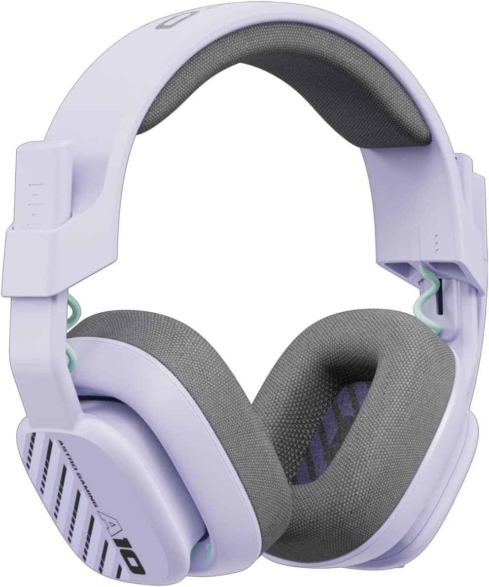 Logitech G Astro A10 Gen 2 Cross-Platform Wired Gaming Headset for PlayStation 5/4, Xbox S|X, Nintendo Switch, PC: 3.5mm Headphone Jack, 32mm Drivers, Flip-to-Mute Mic, Over-Ear - Grey
