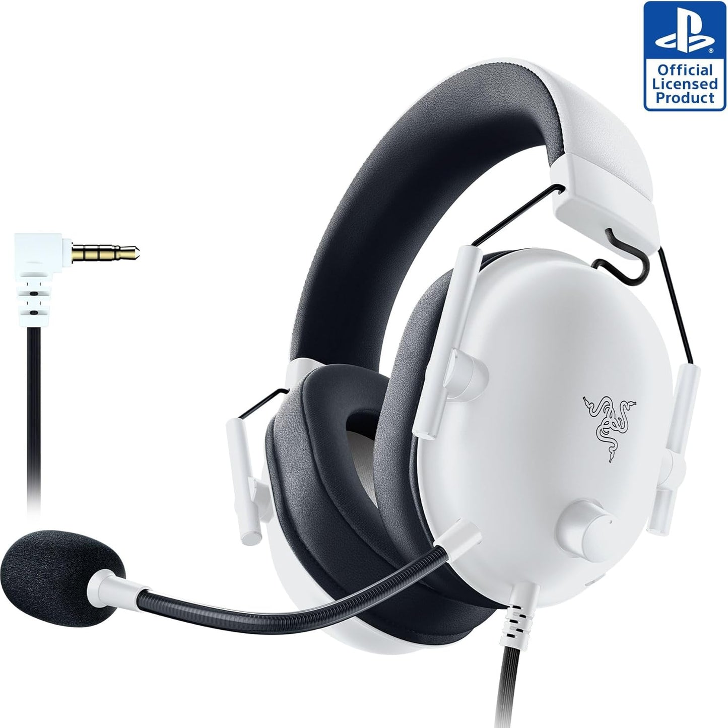 Razer BlackShark V2 X Gaming Headset: 7.1 Surround Sound - 50mm Drivers - Memory Foam Cushion - For PC, PS4, PS5, Switch - 3.5mm Audio Jack - Black