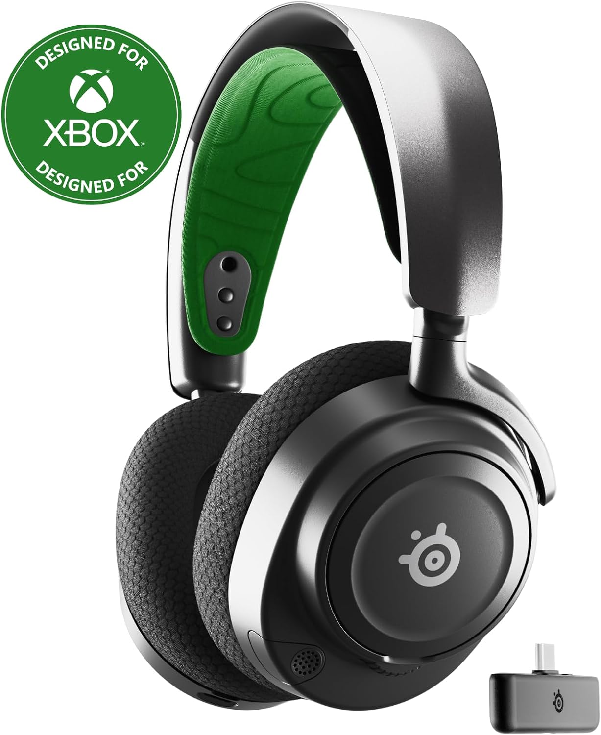 SteelSeries Arctis Nova 7 Wireless Multi-Platform Gaming Headset — Neodymium Magnetic Drivers — 2.4GHz + Mixable Bluetooth — 38Hr USB-C Battery — ClearCast Gen2 AI Mic — PC, PS5, Switch, VR, Mobile
