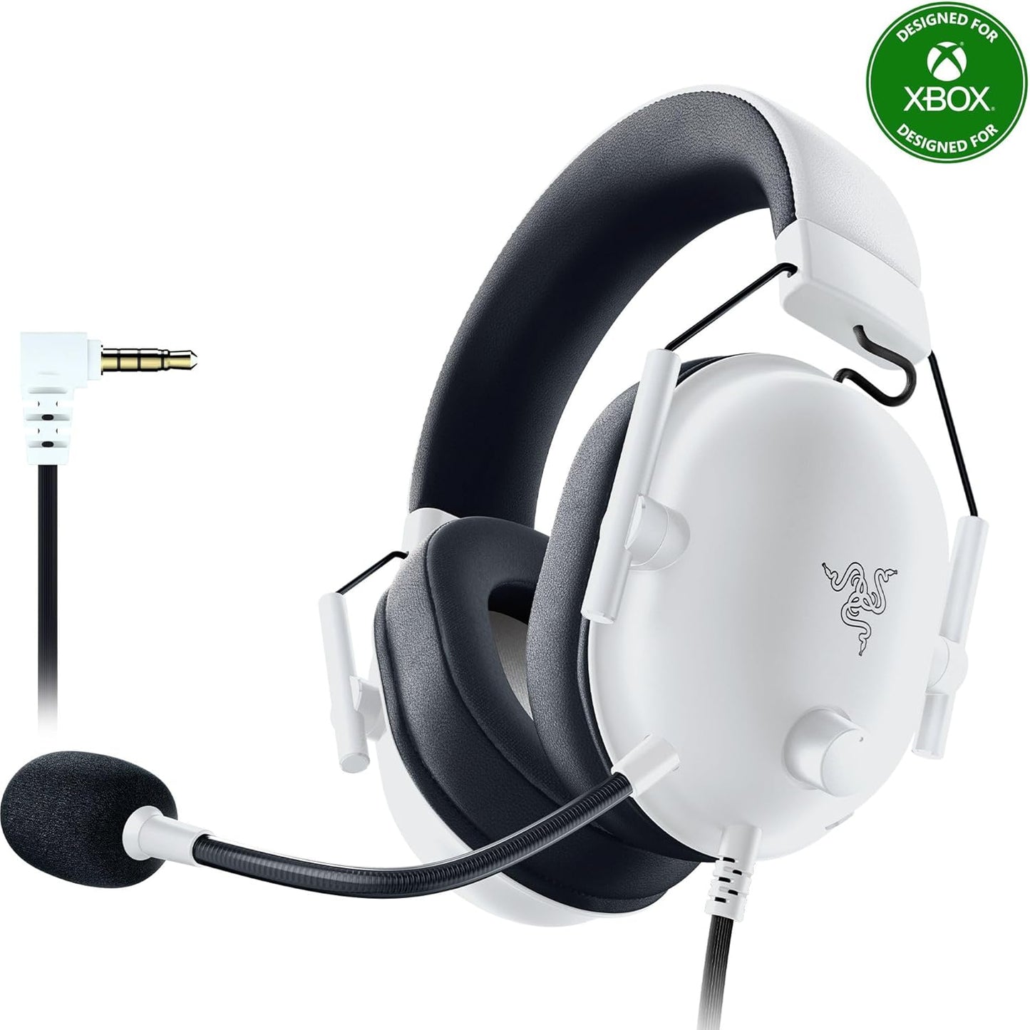 Razer BlackShark V2 X Gaming Headset: 7.1 Surround Sound - 50mm Drivers - Memory Foam Cushion - For PC, PS4, PS5, Switch - 3.5mm Audio Jack - Black