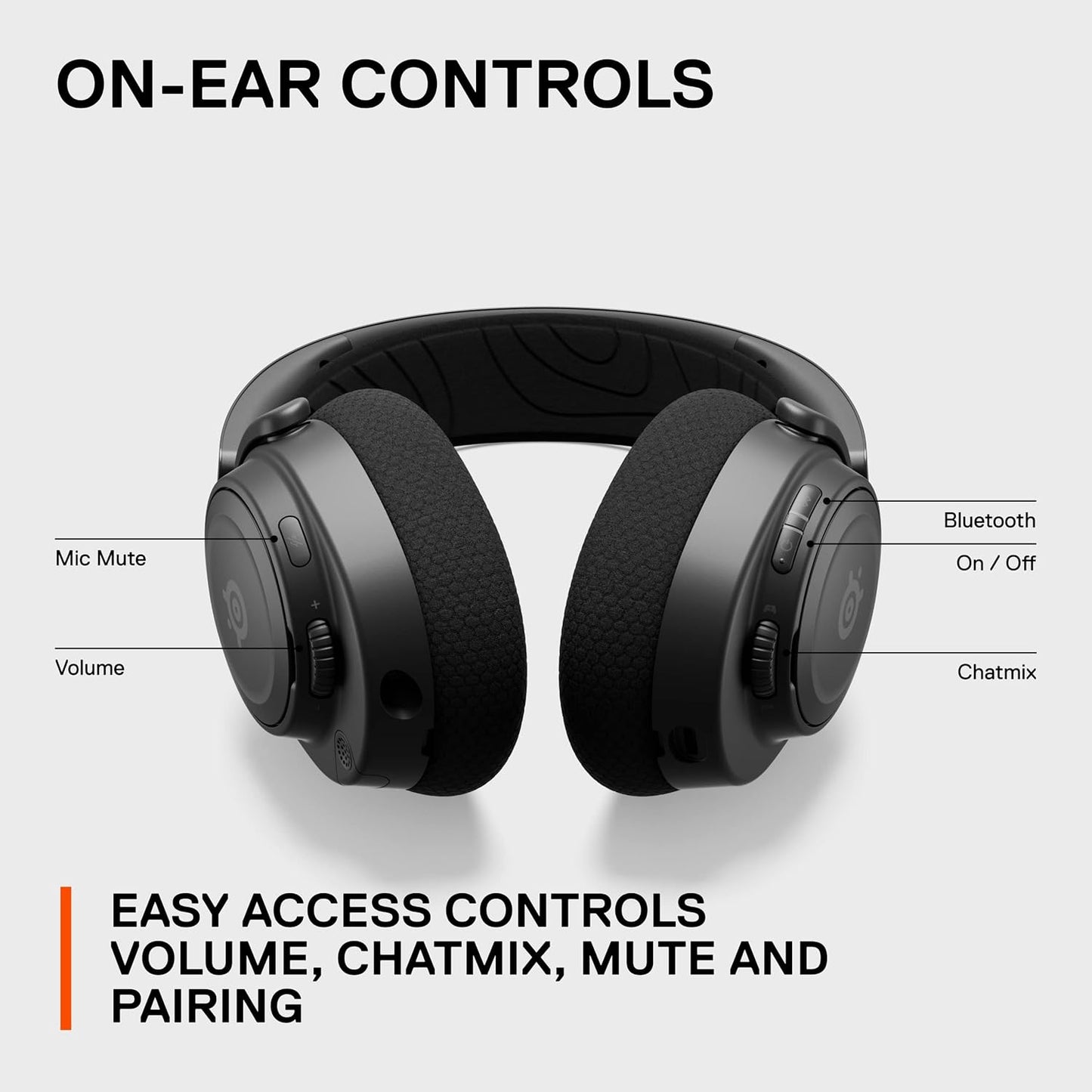 SteelSeries Arctis Nova 7 Wireless Multi-Platform Gaming Headset — Neodymium Magnetic Drivers — 2.4GHz + Mixable Bluetooth — 38Hr USB-C Battery — ClearCast Gen2 AI Mic — PC, PS5, Switch, VR, Mobile