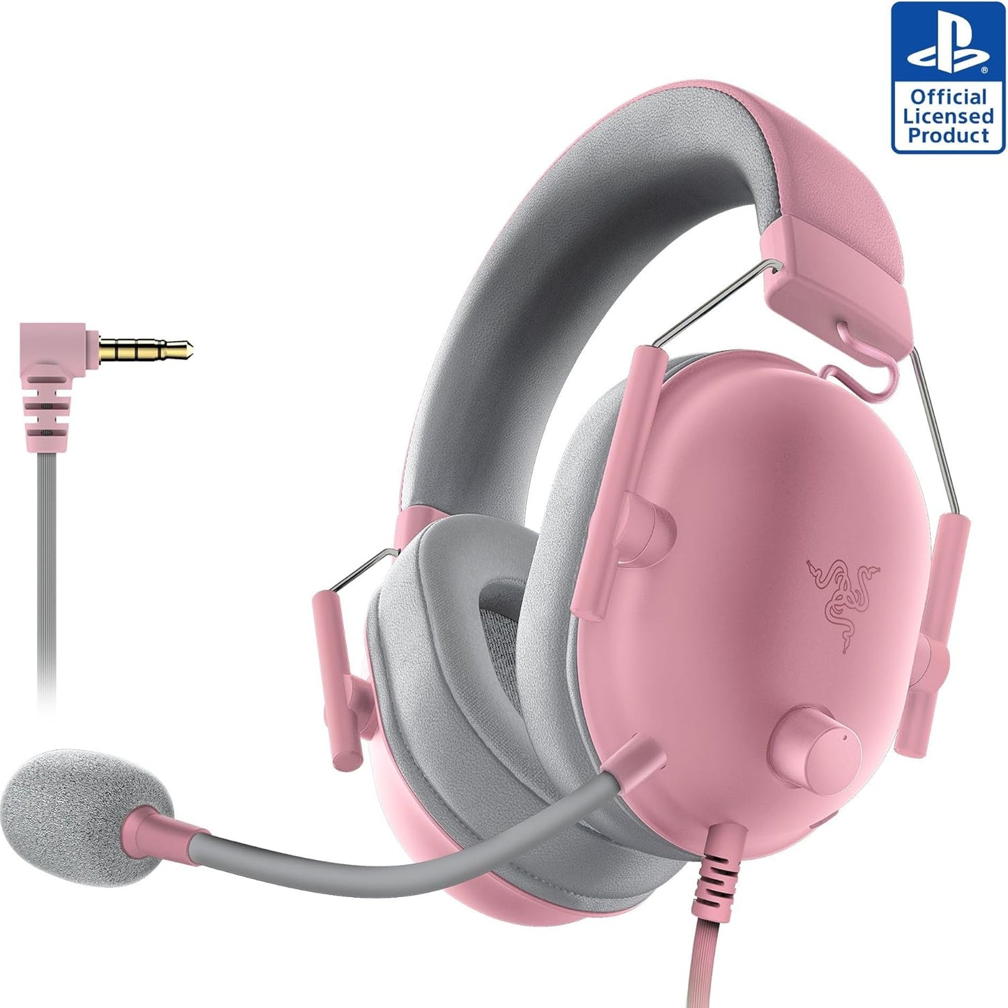 Razer BlackShark V2 X Gaming Headset: 7.1 Surround Sound - 50mm Drivers - Memory Foam Cushion - For PC, PS4, PS5, Switch - 3.5mm Audio Jack - Black