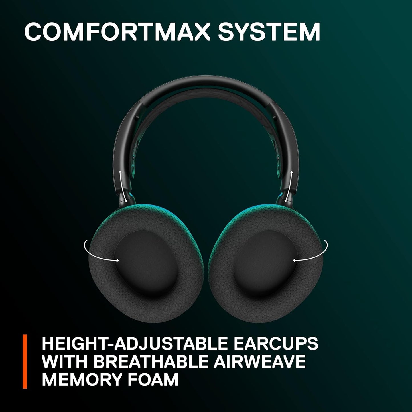 SteelSeries Arctis Nova 7 Wireless Multi-Platform Gaming Headset — Neodymium Magnetic Drivers — 2.4GHz + Mixable Bluetooth — 38Hr USB-C Battery — ClearCast Gen2 AI Mic — PC, PS5, Switch, VR, Mobile