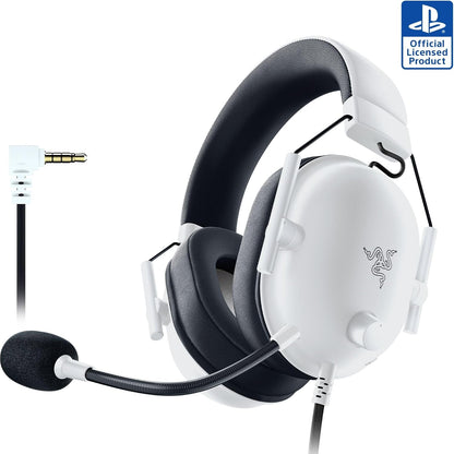 Razer BlackShark V2 X Gaming Headset: 7.1 Surround Sound - 50mm Drivers - Memory Foam Cushion - For PC, PS4, PS5, Switch - 3.5mm Audio Jack - Black