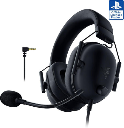Razer BlackShark V2 X Gaming Headset: 7.1 Surround Sound - 50mm Drivers - Memory Foam Cushion - For PC, PS4, PS5, Switch - 3.5mm Audio Jack - Black