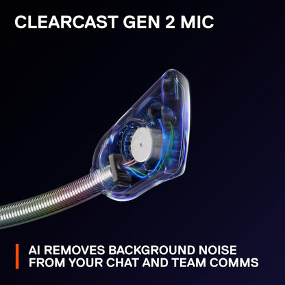 SteelSeries Arctis Nova 1 Multi-System Gaming Headset — Hi-Fi Drivers — 360° Spatial Audio — Comfort Design — Durable — Ultra Lightweight — Noise-Cancelling Mic — PC, PS5/PS4, Switch, Xbox - White